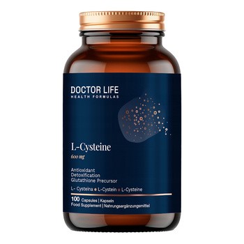 Doctor Life L-Cysteine 600 mg, kapsułki,100 szt.