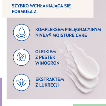 Nivea 24H Nawilżenia, kojący krem na dzień SPF 15, 50 ml