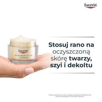 Eucerin Hyaluron Filler + Elasticity, przeciwzmarszczkowy krem na dzień SPF 30, 50 ml
