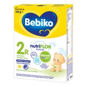 Bebiko 2R NUTRIflor Expert, mleko następne dla niemowląt z kleikiem ryżowym, 6 m+, proszek, 350 g
