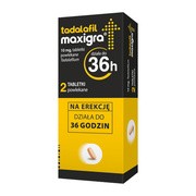 Tadalafil Maxigra, 10 mg, tabletki, 2 szt