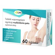 My Life, Tabletki wspomagające regulację wydzielania potu, tabletki, 60 szt.