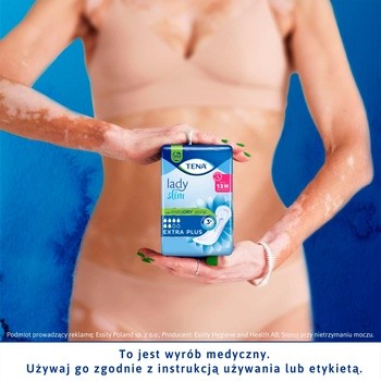 Tena Lady Slim OTC Edition, podpaski na nietrzymanie moczu, Extra, 10 szt.