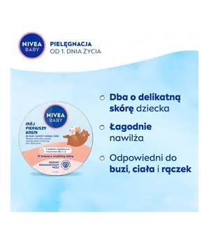 Nivea Baby, mój pierwszy krem, od 1 dnia życia, 75 ml