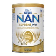 Nestle Nan Supremepro 1, mleko początkowe w proszku dla niemowląt od urodzenia, 400 g
