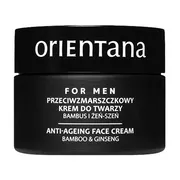 Orientana, krem przeciwzmarszczkowy dla mężczyzn, bambus i żeń-szeń, 50 ml