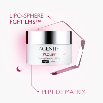 Agenity Prolift 4°, wzmacniający krem liftingujący na noc, 50 ml