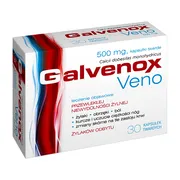 Galvenox Veno, 500 mg, kapsułki twarde, 30 szt.
