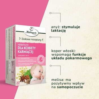 Herbatka dla kobiety karmiącej, fix, 2 g, 20 szt. (Herbapol Kraków)