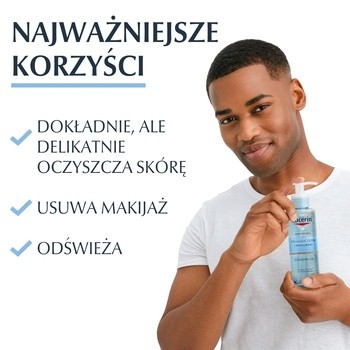 Eucerin DermatoClean [Hyaluron], żel oczyszczający do każdego rodzaju skóry, 200 ml