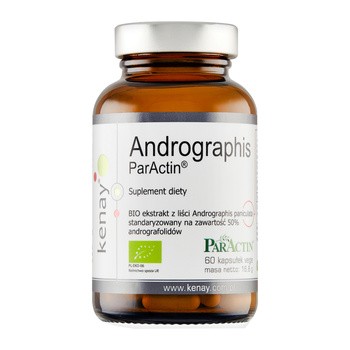 KENAY Andrographis ParActin, kapsułki, 60 szt.