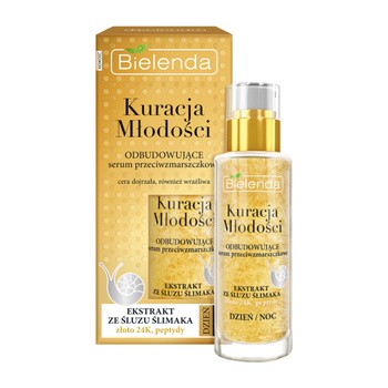 Bielenda Kuracja Młodości, odbudowujące serum przeciwzmarszczkowe, 50 ml