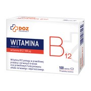 DOZ Product Witamina B12, tabletki powlekane, 100 szt.