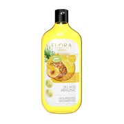 Flora by Ecos lab, żel pod prysznic, tropikalny koktajl, 500 ml