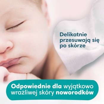 Pampers Sensitive, chusteczki nawilżane dla niemowląt, 12 x 52 szt.