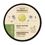 Green Pharmacy, masło do ciała, werbena i olejek ze słodkiej cytryny, 200 ml
