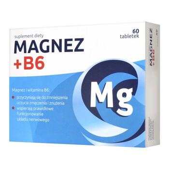 Magnez + B6, tabletki, 60 szt.
