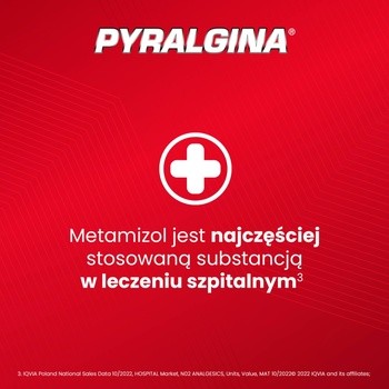 Pyralgina, 500 mg, tabletki, 12 szt.