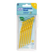 TePe Angle, szczoteczka międzyzębowa, żółta (0,7 mm), 6 szt.