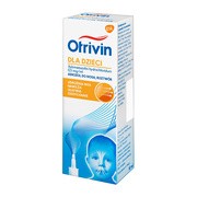Otrivin 0.05%, (0,5 mg/ml), dla dzieci, aerozol do nosa, 10 ml