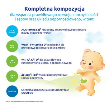 Bebiko Junior 3 NUTRIflor Expert, odżywcza formuła na bazie mleka, powyżej 1. roku życia, proszek, 600 g