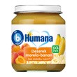 Humana 100% Organic Deserek, morela-banan, 125 g