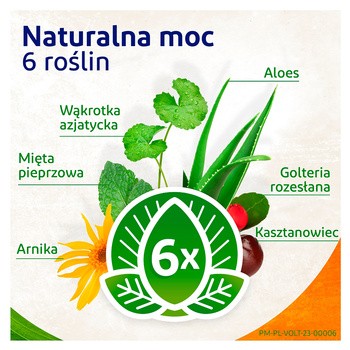VoltaNatura, kojący roślinny żel na napięte mięśnie, 50 ml