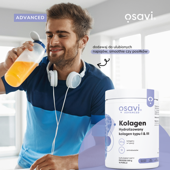 Osavi Kolagen Typu I i III, proszek, 300 g