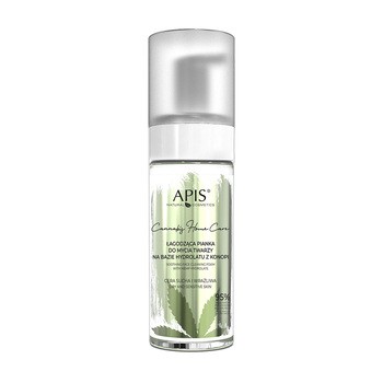 Apis Cannabis Home Care, pianka łagodząca do mycia twarzy, 150 ml