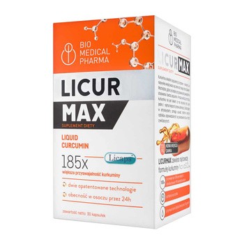 Licur MAX, kapsułki twarde, 30 szt.