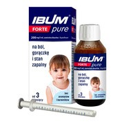 Ibum Forte Pure, 200 mg/5 ml, zawiesina doustna, butelka, 100 g