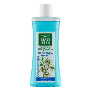 Biały jeleń, żel do mycia twarzy z oczarem wirginijskim, 265 ml