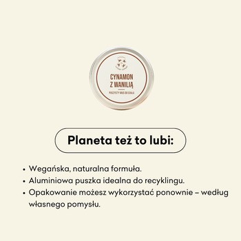 Mydlarnia 4 Szpaki, Cynamon z Wanilią, mus do ciała, 150 ml