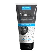 Beauty Formulas, oczyszczający peeling do twarzy, z aktywnym węglem, 150 ml