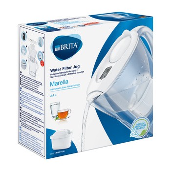 Brita, dzbanek filtrujący Marella 2,4 l, biały, 1 szt.