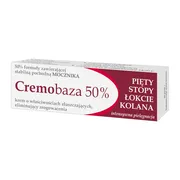 Cremobaza 50%, krem o właściwościach złuszczających, eliminujący zrogowacenia, 30 g