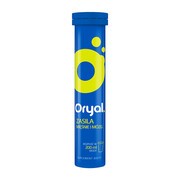 Oryal, tabletki musujące, smak limonkowo-cytrynowy, 20 szt.