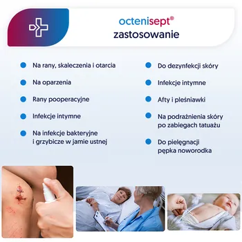 Octenisept, płyn na skórę, 50 ml (atomizer)