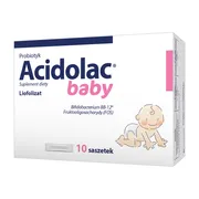 Acidolac Baby, saszetki z proszkiem, 1,5 g x 10 szt.