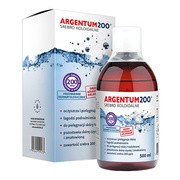 Argentum 200 (200ppm), srebro koloidalne, tonik, 500 ml