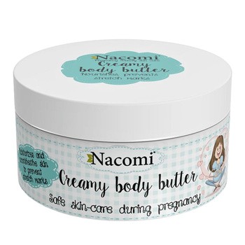 Nacomi, lekkie masło do ciała, dla kobiet w ciąży, 100 ml