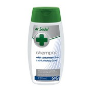 Dr Seidel Szampon z chlorheksydyną dla psów i kotów, 220 ml