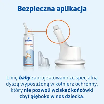 Sterimar Baby Hipertoniczny, spray do nosa wzbogacony miedzią, 50 ml