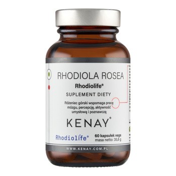KENAY, Rhodiola Rosea, kapsułki, 60 szt.