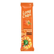 Long Chips Grilled Paprika, chipsy ziemniaczane o smaku grillowanej papryki, 75 g