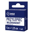 DOZ PRODUCT Uniwersalny przylepiec włókninowy, 5 m x 1,25 cm, 1 szt.