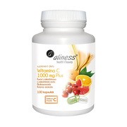 Aliness Witamina C 1000 mg Plus, kapsułki, 100 szt.