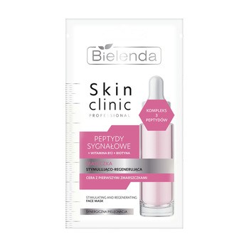 Bielenda Skin Clinic Peptydy Sygnałowe, maseczka stymulująco-regenerująca, 8 g