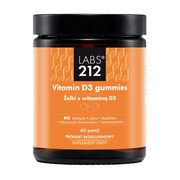 LABS212 Vitamin D3 Gummies, żelki, 60 szt
