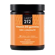 LABS212 Vitamin D3 Gummies, żelki, 60 szt
